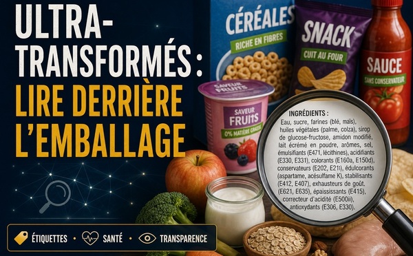 Produits ultra-transformés : apprendre à lire derrière les promesses de l'emballage