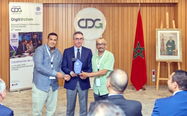 Fondation CDG : six projets d'innovation sociale récompensés à l'issue de la deuxième édition de DIGIT@CTION