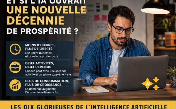 Et si l’intelligence artificielle ouvrait une nouvelle décennie de prospérité ?