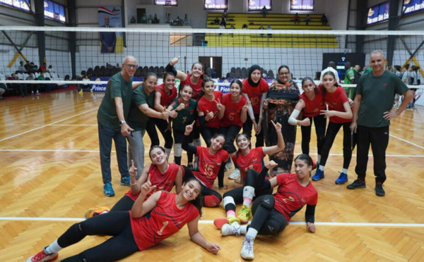 Championnat d’Afrique U18 : les Lioncelles du volley débutent par une victoire face au Sénégal