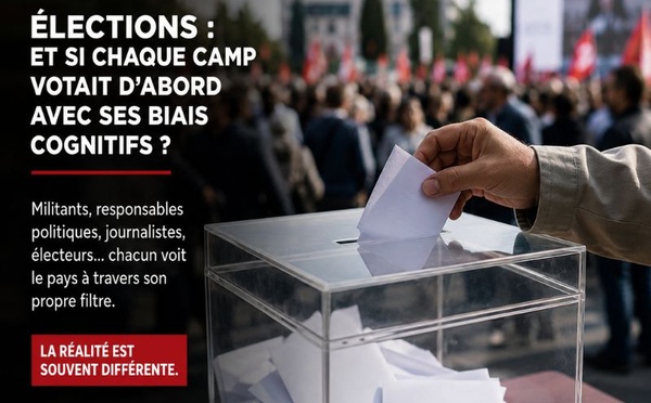 Élections : et si chaque camp votait d’abord avec ses biais cognitifs ?