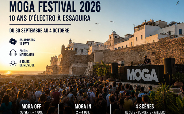MOGA Festival 2026 : Essaouira célèbre dix ans d’électro avec une édition anniversaire à forte empreinte marocaine