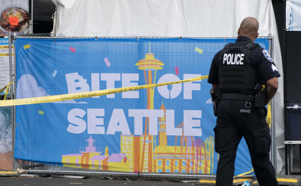 Seattle : 3 victimes et une traque policière après des coups de feu en plein festival