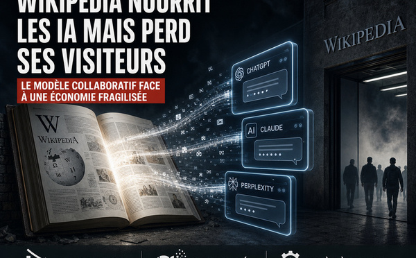 Wikipédia nourrit les IA… mais voit ses visiteurs disparaître