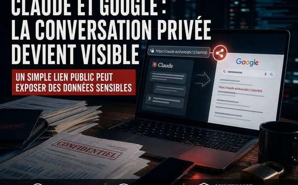 Claude et Google : quand une conversation privée devient visible
