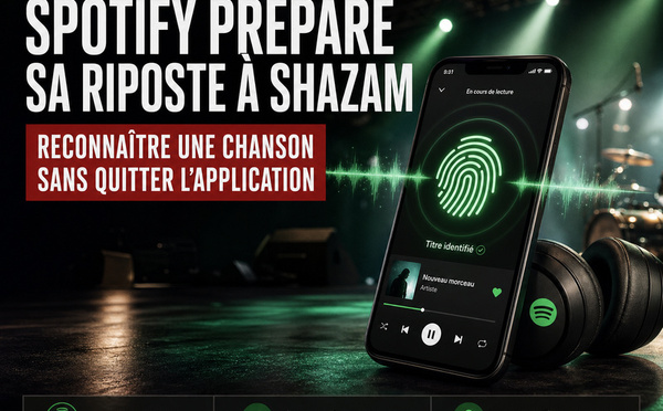 Spotify prépare sa riposte à Shazam et renforce son écosystème musical