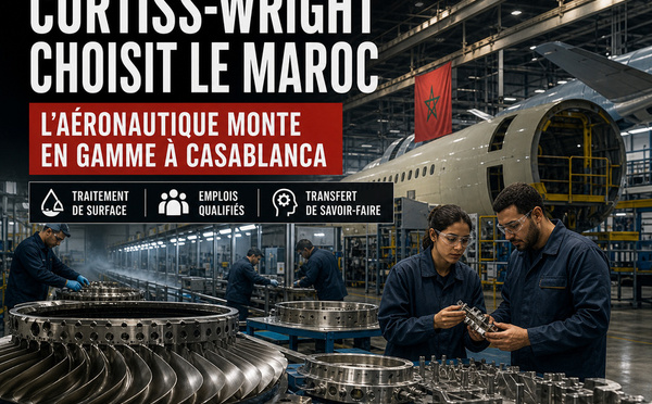 Curtiss-Wright choisit le Maroc : l'aéronautique monte-t-elle vraiment en gamme ?