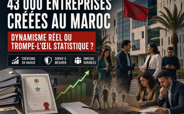 Près de 43.000 entreprises créées : dynamisme réel ou trompe-l'œil statistique ?