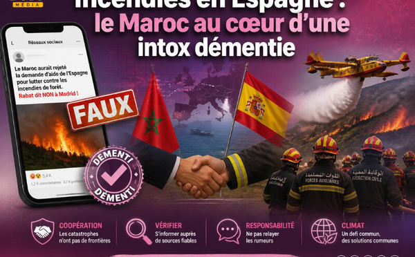 Incendies en Espagne : le Maroc au cœur d’une intox démentie