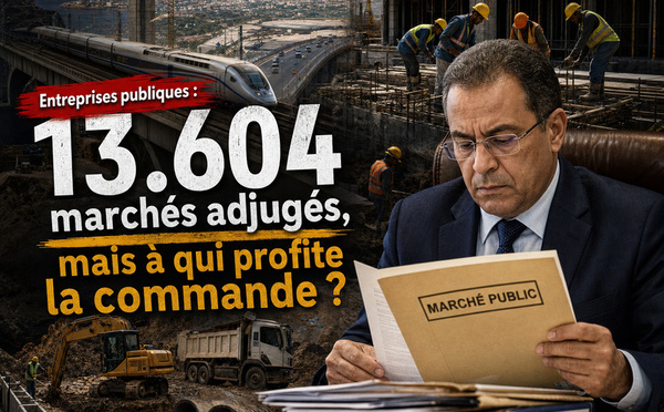 Entreprises publiques : 13.604 marchés adjugés, mais à qui profite la commande ?