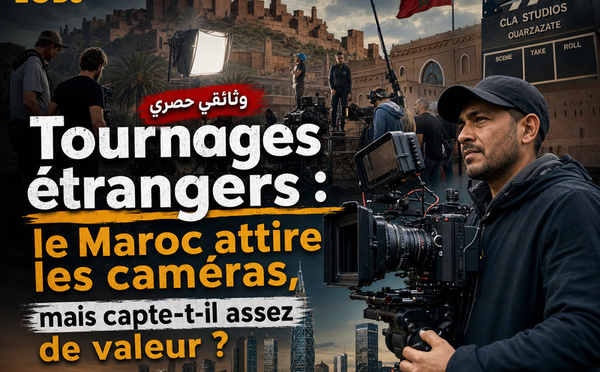 Tournages étrangers : le Maroc attire les caméras, mais capte-t-il assez de valeur ?