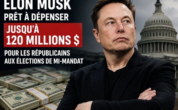 Elon Musk avait juré de quitter la politique… le voilà prêt à remettre 120 millions de dollars sur la table
