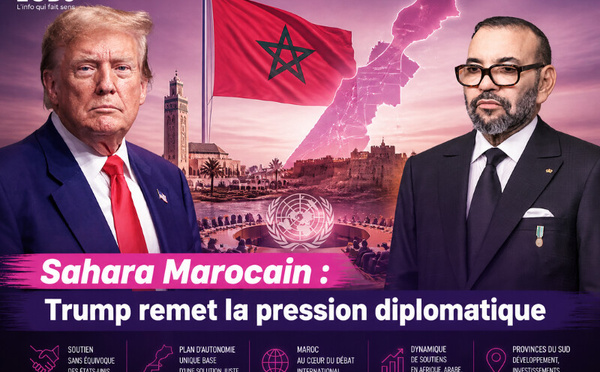 Sahara Marocain : Trump remet la pression diplomatique
