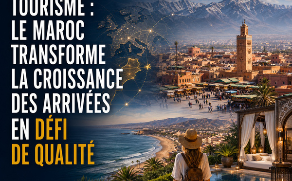 Tourisme : le Maroc transforme la croissance des arrivées en défi de qualité