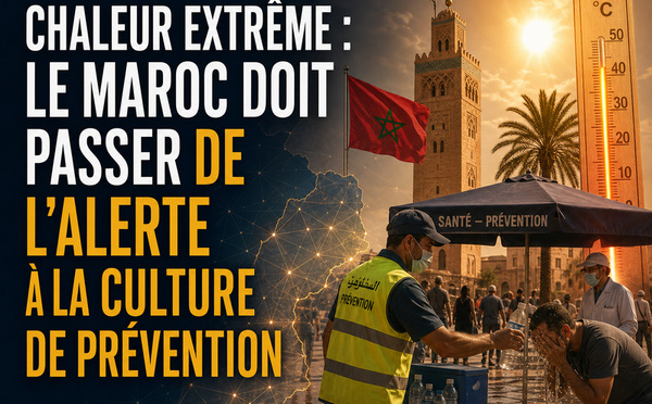 Chaleur extrême : le Maroc doit passer de l'alerte à la culture de prévention