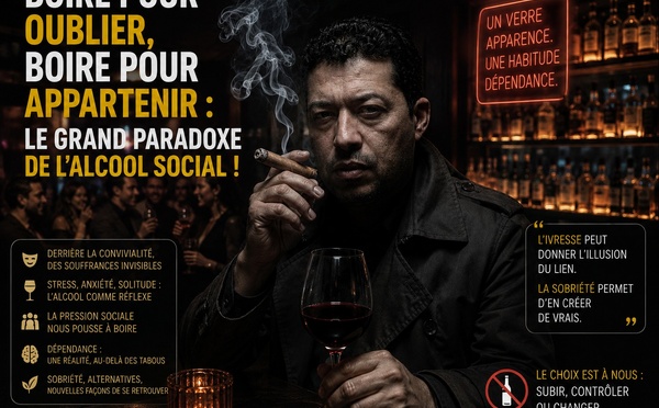 Boire pour oublier, boire pour appartenir : le grand paradoxe de l’alcool social !