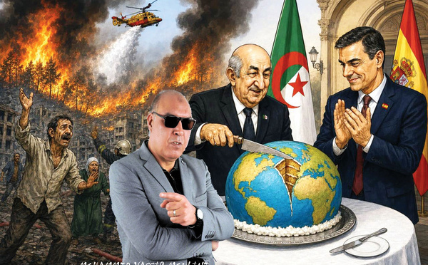 [vidéo] : Pendant que l'Algérie brûle... le régime découpe des gâteaux !!