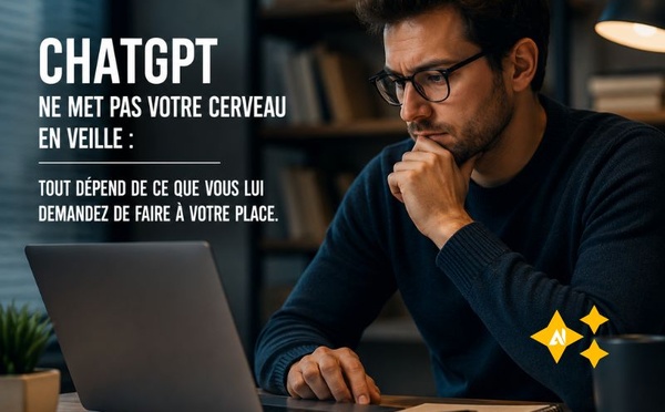 Non, ChatGPT ne met pas votre cerveau en veille 