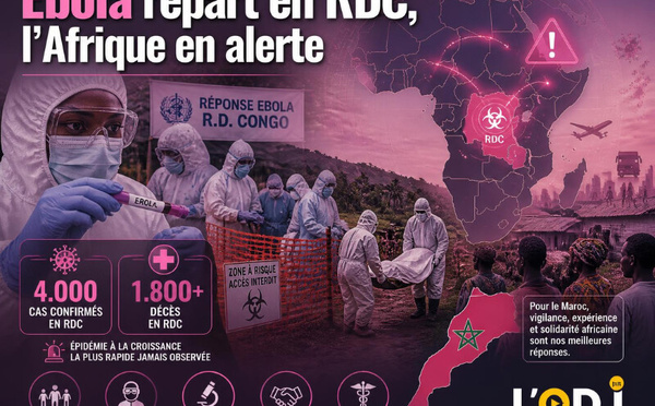 Ebola repart en RDC, l’Afrique en alerte