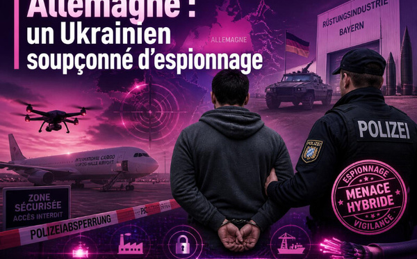 Allemagne : un Ukrainien soupçonné d’espionnage