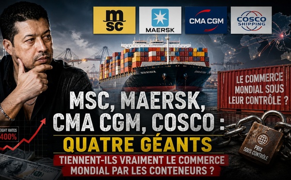 Transport maritime - MSC, Maersk, CMA CGM, COSCO : les géants du conteneur sont-ils devenus trop puissants ?