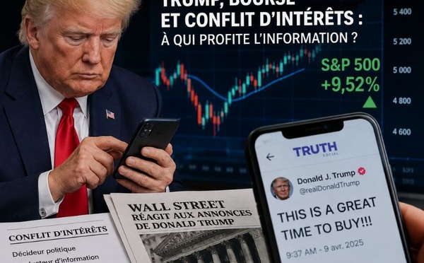 Trump et la Bourse : le Président peut-il fabriquer l'information qui fait gagner Wall Street ?