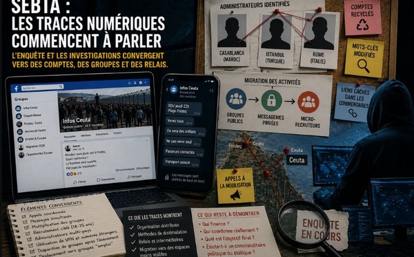 ​Sebta : les traces numériques commencent à parler
