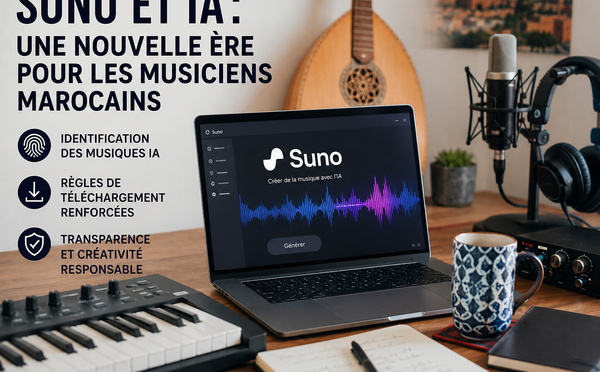 Musiciens marocains utilisant Suno : la fin de l’IA musicale invisible ?