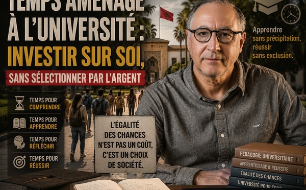 ​Temps aménagé à l’université : investir sur soi, sans sélectionner par l’argent