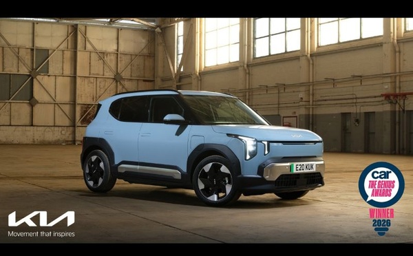 Kia EV2 décroche le titre de « Crossover de l’année » aux CAR Genius Awards 2026