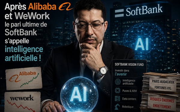 Après Alibaba et WeWork, le pari ultime de SoftBank s’appelle intelligence artificielle