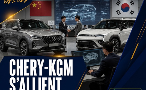 Chery–KGM : une alliance asiatique qui pourrait rebattre les cartes du SUV