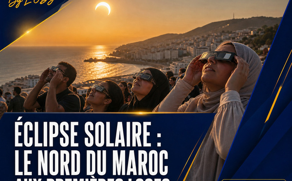 Éclipse solaire : le nord du Maroc a levé les yeux vers un spectacle exceptionnel