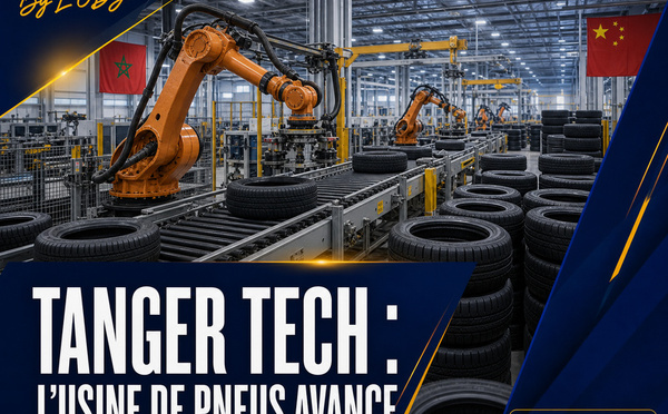 Guizhou Tyre avance sur son usine de pneus à Tanger Tech