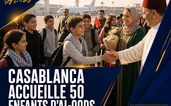 Bayt Mal Al-Qods : cinquante enfants maqdessis accueillis à Casablanca