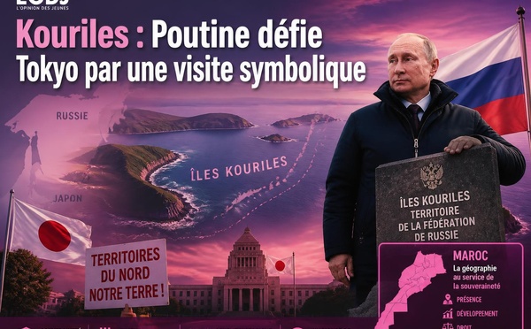 Kouriles : Poutine défie Tokyo par une visite symbolique