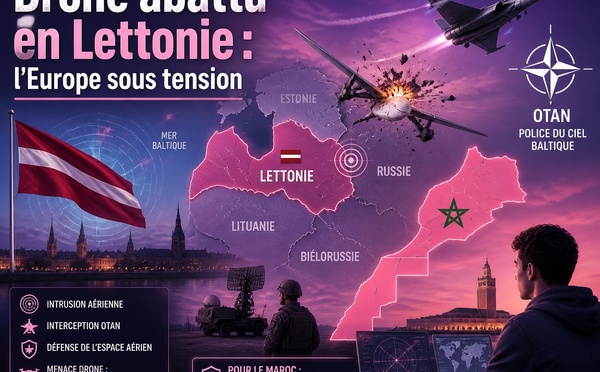 Drone abattu en Lettonie : l’Europe sous tension
