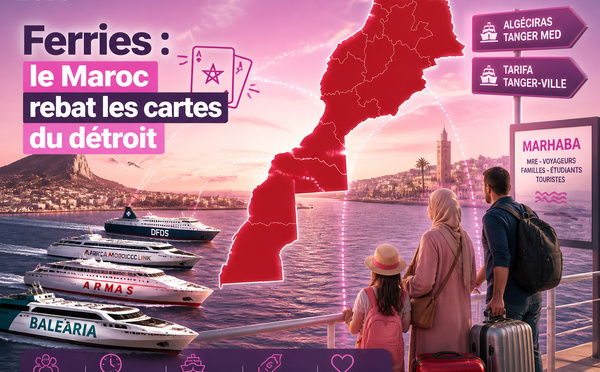 Ferries : le Maroc rebat les cartes du détroit