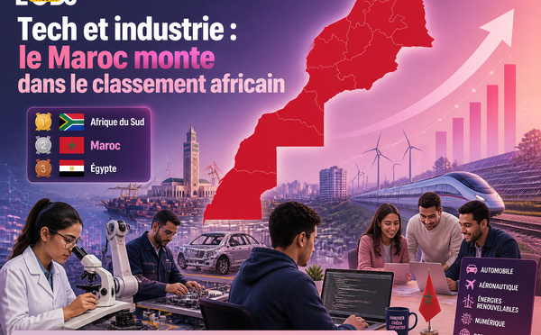 Tech et industrie : le Maroc monte dans le classement africain