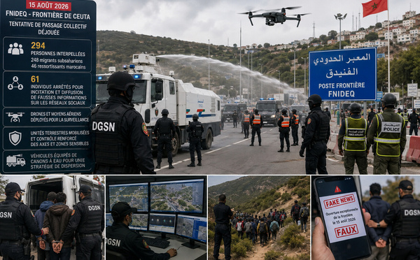 « De TikTok à Ceuta : le Maroc anticipe et neutralise une nouvelle mobilisation clandestine »