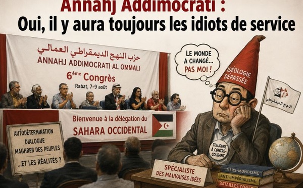 Annahj Addimocrati  : Oui, il y aura toujours les idiots de service