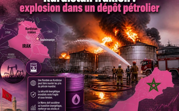 Kurdistan irakien : explosion dans un dépôt pétrolier