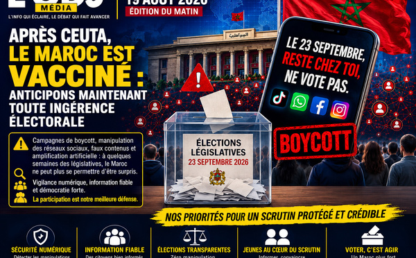 Après Ceuta, le Maroc est vacciné : anticipons maintenant toute ingérence électorale