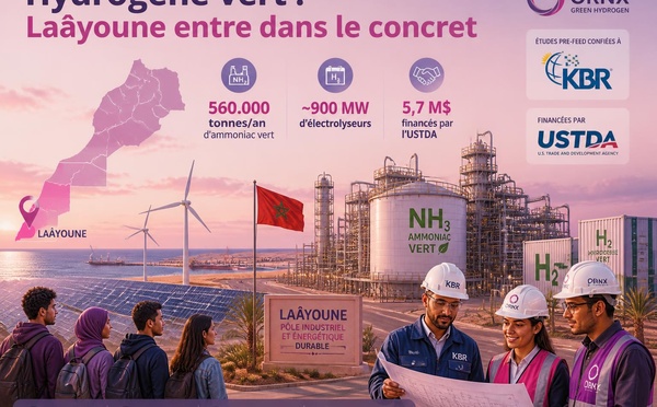 Hydrogène vert : Laâyoune entre dans le concret