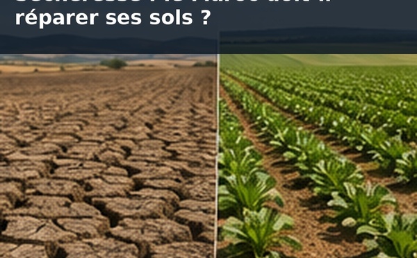 ​Sécheresse : après les barrages et le dessalement, le Maroc doit-il réparer ses sols ?
