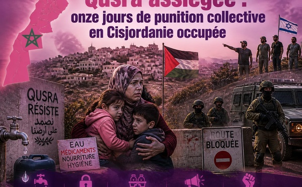 Qusra assiégée : onze jours de punition collective en Cisjordanie occupée
