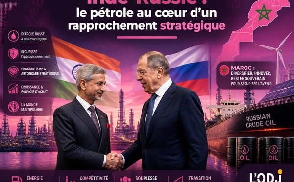 Inde-Russie : le pétrole au cœur d’un rapprochement stratégique