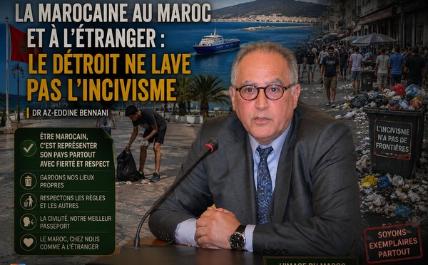​La Marocaine au Maroc et à l’étranger : le détroit ne lave pas l’incivisme