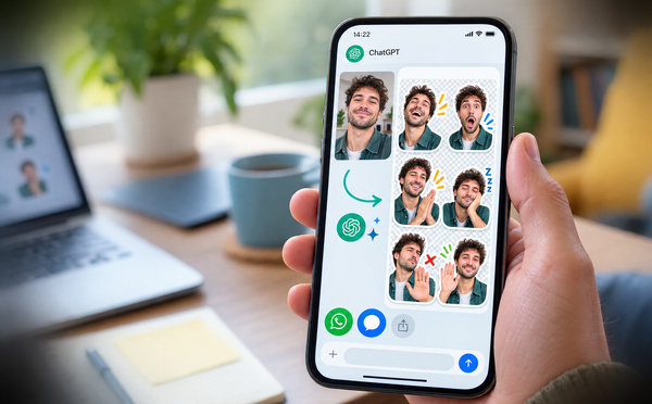 ChatGPT, c’est quoi encore cette histoire de stickers ?