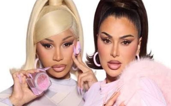 Huda Beauty x Cardi B : quand le glam rencontre le chaos, Internet adore